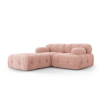 Svetloružová rohová pohovka Ferento – Cosmopolitan Design - Image 5