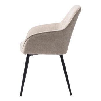 Béžová jedálenská stolička Nolan – Unique Furniture – Obrázok 3