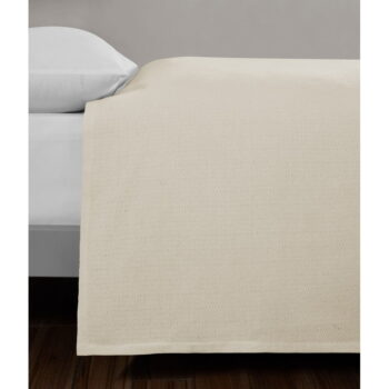 Krémovobiely bavlnený pléd na dvojlôžko 200x230 cm Serenity – Mijolnir - Image 4