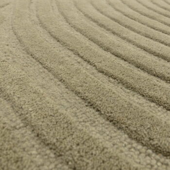Khaki vlnený koberec 200x290 cm Hague – Asiatic Carpets - Image 4