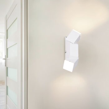 Biele LED nástenné svietidlo Raglan – Trio - Image 3
