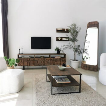 Hnedý konferenčný stolík 60x85 cm Neta - Neostill - Image 3