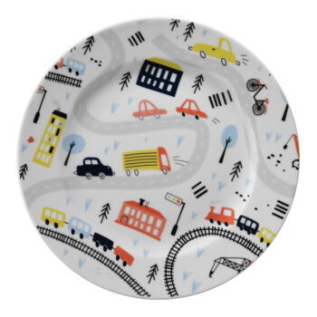 Porcelánová detská jedálenská súprava 4 ks – Hermia - Image 2