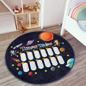 Čierny detský koberec ø 100 cm Comfort – Mila Home - Image 4