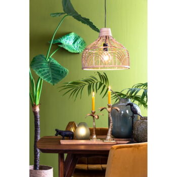 Stropné svietidlo v prírodnej farbe s ratanovým tienidlom ø 42 cm Pocita - Light & Living - Image 2