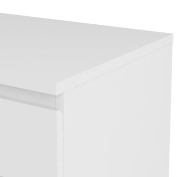 Biela vysoká komoda 77x107 cm Nova – Tvilum - Image 2