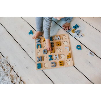 Drevené vkladacie puzzle (počet dielikov 25) Caspar – Kindsgut – Obrázok 5
