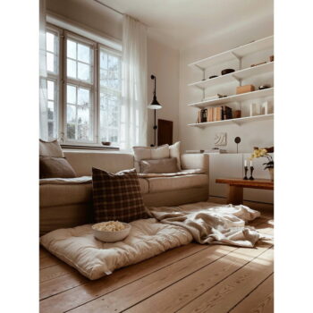 Červený futónový matrac 70x190 cm Bed In a Bag Bordeaux – Karup Design - Image 8