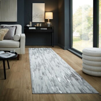 Sivý behúň 80x300 cm Gleam – Flair Rugs - Image 2