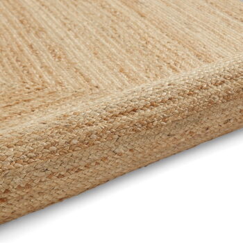 Jutový koberec v čiernej a prírodnej farbe 160x230 cm Savannah Jute – Think Rugs – Obrázok 5