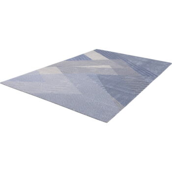 Svetlomodrý vlnený koberec 160x240 cm Mesh – Agnella - Image 5