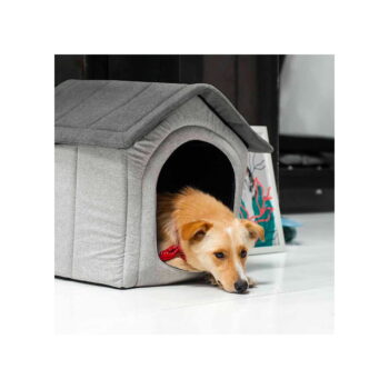 Svetlosivá búdka pre psa 44x45 cm Home L – Rexproduct - Image 8
