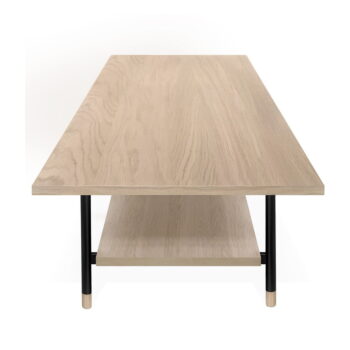 Konferenčný stolík s doskou v dubovom dekore v prírodnej farbe 60x120 cm Jugend - Woodman - Image 3