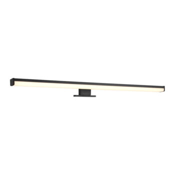 Matne čierne LED nástenné svietidlo (dĺžka 60 cm) Lino - Trio - Image 4