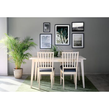 Matne lakovaný dubový jedálenský stôl Rowico Mimi, 140 x 90 cm - Image 7