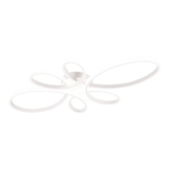 Biele LED stropné svietidlo 45.5x83 cm Fly – Trio - Image 6