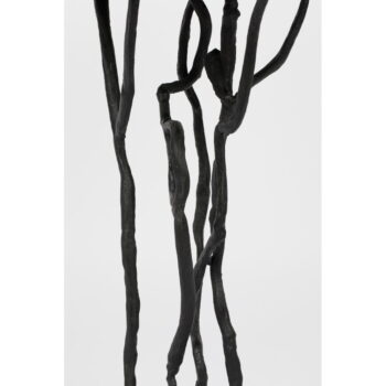 Kovový odkladací stolík 60x57 cm Lily – White Label – Obrázok 9