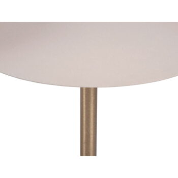 Kovový okrúhly odkladací stolík ø 50 cm Dex – Leitmotiv - Image 3