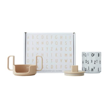Béžový detský hrnček Design Letters Grow With Your Cup - Image 3