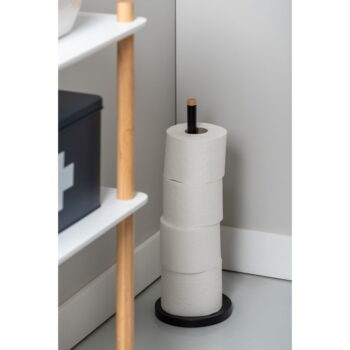 Kovový stojan na toaletný papier Bamboo Accent - PT LIVING – Obrázok 2