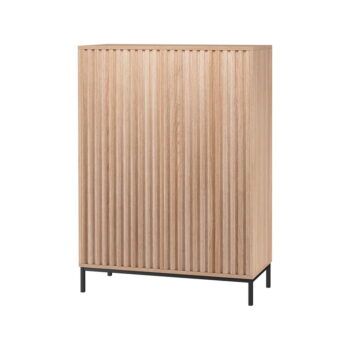 Skrinka v dekore duba v prírodnej farbe 80x110 cm Celine - Støraa - Image 2
