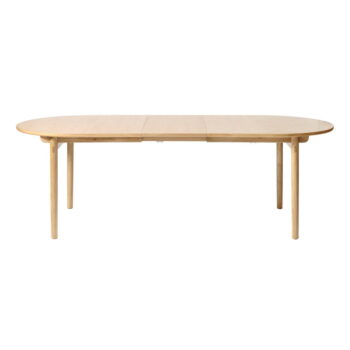 Rozkladací jedálenský stôl v dekore duba 100x190 cm Carno – Unique Furniture - Image 7