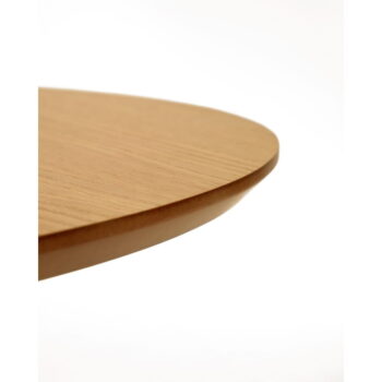 Rozkladací jedálenský stôl v dekore duba v prírodnej farbe 90x120 cm Oqui – Kave Home - Image 7