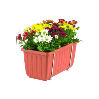 Kovový držiak na kvetináč Siestula – Plastia - Image 2