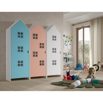Detská šatníková skriňa 173x171,5 cm CASAMI BRUGES – Vipack – Obrázok 2