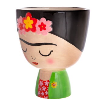 Kamenný obal na kvetináč ø 12 cm Frida – Sass & Belle - Image 2