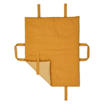 Bavlnená deka pre psa v horčicovej farbe 60x80 cm Trufa – Kave Home - Image 2