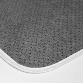 Sivá kúpeľňová predložka 45x75 cm Penelope – douceur d'intérieur – Obrázok 5