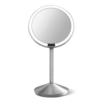 Kozmetické zrkadlo s osvetlením/zväčšovacie (10x) ø 12 cm Travel – simplehuman - Image 5