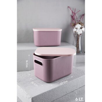 Plastový úložný box s vekom - Mioli Decor - Image 2