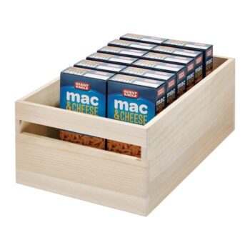 Úložný box z dreva paulownia iDesign Eco Handled, 25,4 x 38 cm - Image 6