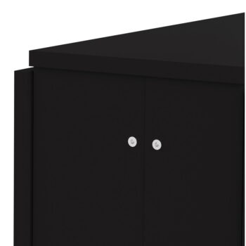 Rozkladací jedálenský stôl s čiernou doskou 76x28 cm Papillon – TemaHome - Image 5