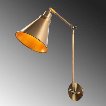 Nástenné svietidlo v bronzovej farbe Berceste – Opviq lights - Image 5