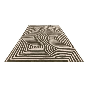 Zelený ručne tkaný vlnený koberec 120x170 cm Reef – Asiatic Carpets - Image 8