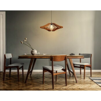 Závesné svietidlo v prírodnej farbe ø 47 cm – Opviq lights – Obrázok 3