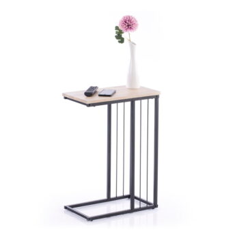 Odkladací stolík s doskou v dubovom dekore 25x45 cm Flurta – Homede - Image 3