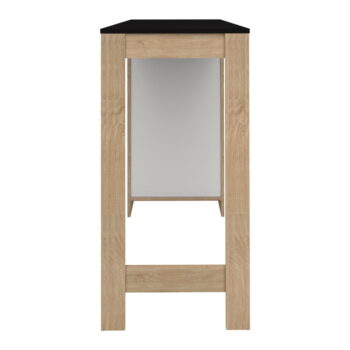 Barový stôl s čiernou doskou 50x115 cm Aravis – TemaHome - Image 3