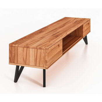 TV stolík z bukového dreva 182x42 cm Golo - The Beds – Obrázok 3