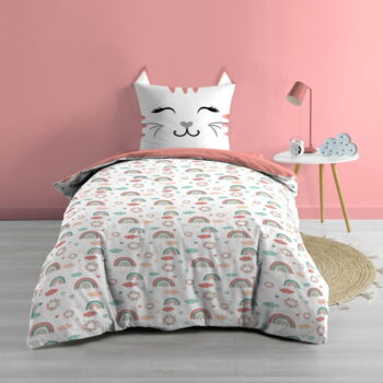 Bavlnené detské obliečky na jednolôžko 140x200 cm Chatchat – douceur d'intérieur - Image 2