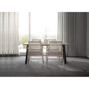 Rozkladací jedálenský stôl s doskou z dubového dreva 170x100 cm Carradale - Rowico - Image 6