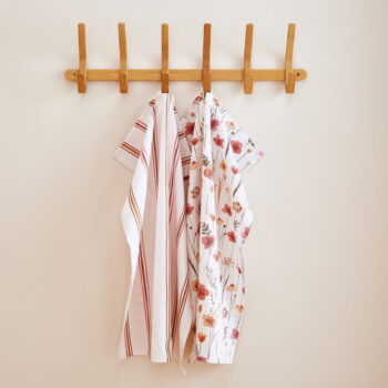 Bavlnené utierky v súprave 2 ks 50x70 cm Harvest Flowers - Catherine Lansfield – Obrázok 2