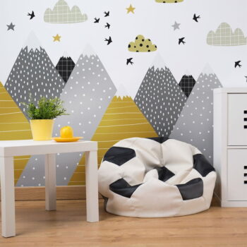 Nástenná samolepka Ambiance Giant Kid Sticker Scandinavian Mountains Henrika – Obrázok 4