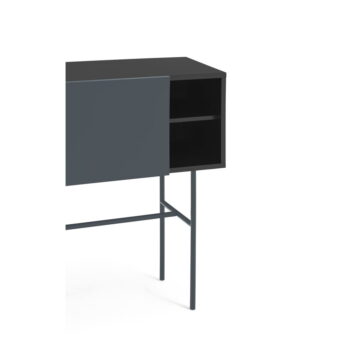 Čierno-antracitový konzolový stolík 35x110 cm Nube – Teulat - Image 6