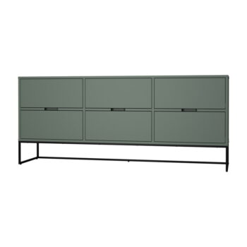 Sivozelená nízka komoda 176x76 cm Lipp - Tenzo - Image 4