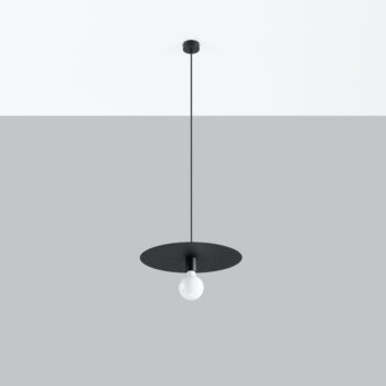Čierne závesné svietidlo ø 40 cm Livago – Nice Lamps - Image 3