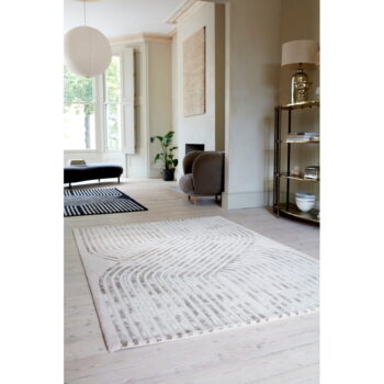 Krémovobiely ručne tkaný koberec s prímesou vlny 200x300 cm Matrix – Asiatic Carpets - Image 3